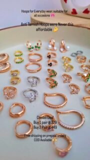 🤎 HOOP GIRLIES, THIS ONE'S FOR YOU 🤎 

1 pair @ ₹329
2 pairs @ ₹449

Like be serious... if this isn't a steal deal, then what is? 😭✨

The everyday hoops you'll reach for on office days, college days, coffee dates, errands, airport looks, and literally every mood in between 🤍

✨ Waterproof
✨ Tarnish-Free
✨ Made to keep up with your everyday life

Why settle for one when you can grab TWO for just ₹449? 👀

Your jewellery rotation just got a major upgrade. Don't blink or your favourite pair might be gone. 🫶✨